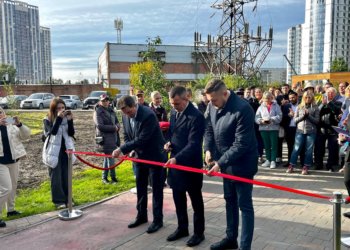 Сквер «Героев Донбасса» торжественно открыли в Новосибирске