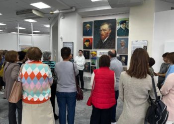 Творчество Ван Гога представили в Новосибирске