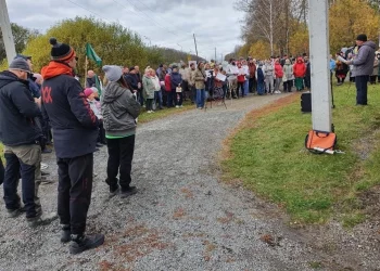 В селе под Новосибирском жители вновь пытаются не допустить строительство полигона ТКО