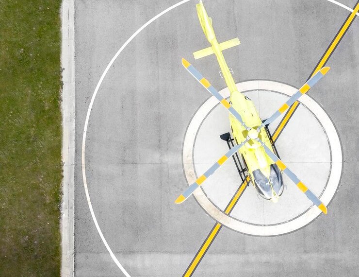 Школьники сожгли вертолет в Ноябрьске