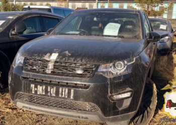 В Иркутске полицейские нашли машину, угнанную в Великобритании