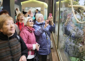 Увлекательную экскурсию для новосибирцев серебряного возраста провели в зоопарке