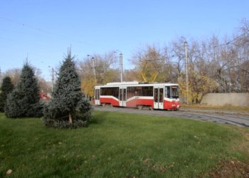 Трамваи запустили по улице Мира в Новосибирске после реконструкции путей