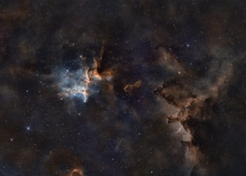 Космос во дворе Новосибирска: астрофотограф запечатлел Крабовидную туманность