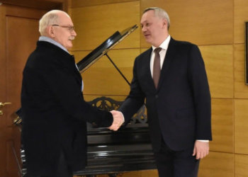 Никита Михалков и Андрей Травников обсудили задачи культурного взаимодействия и привлечения в Новосибирскую область федеральных проектов