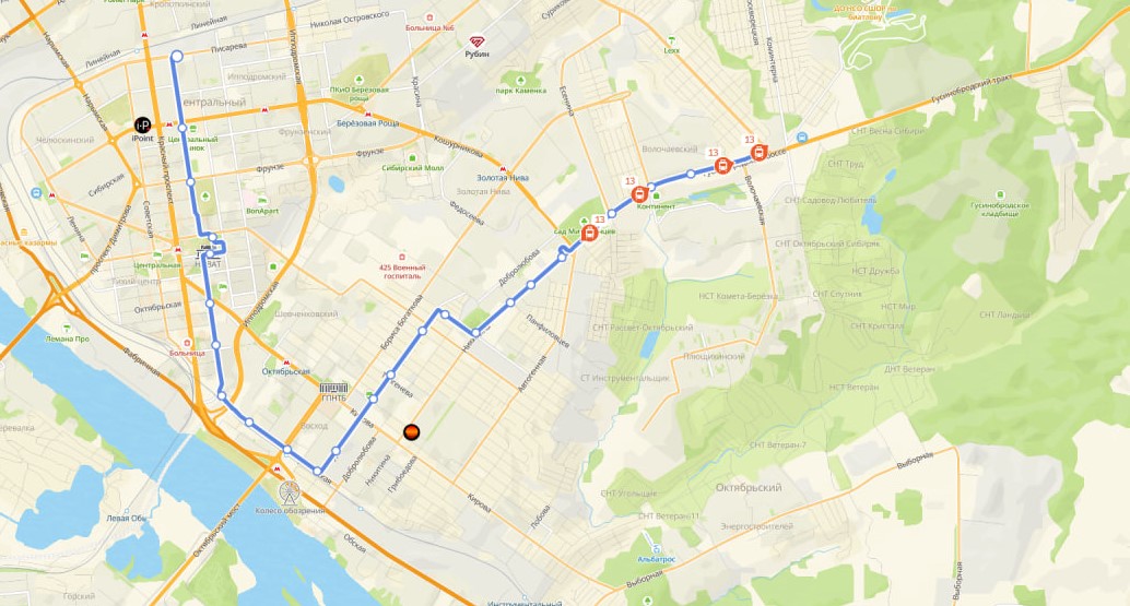 Трамваи №13 загадочно пропали с маршрута в Новосибирске