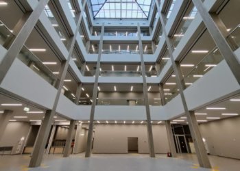 Новый корпус поточных аудиторий НГУ введен в эксплуатацию