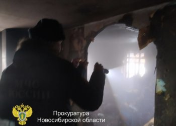 Пожар унёс жизни троих людей в селе под Новосибирском