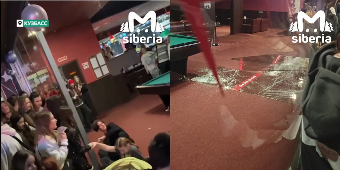 Стеклянная стена рухнула вместе со зрителями на концерте блогера в Кемерове