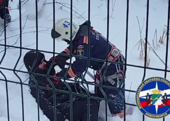 Новосибирские спасатели вызволили мужчину из оврага