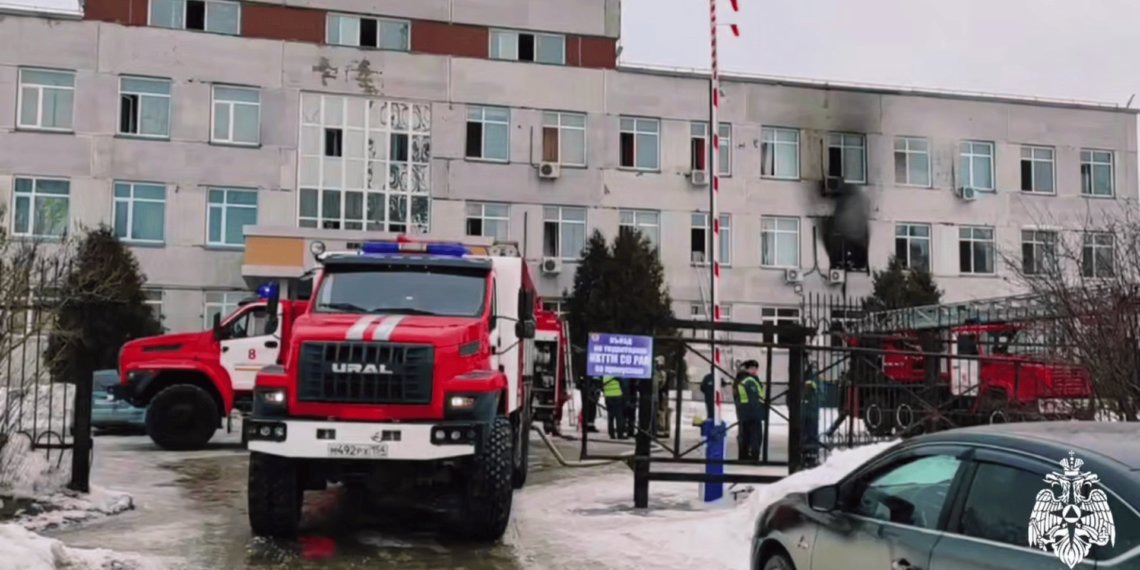 Один человек пострадал при пожаре в Институте химии в Академгородке