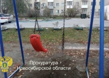 В Новосибирске директор МУП ответит за травму 6-летней девочки на качелях