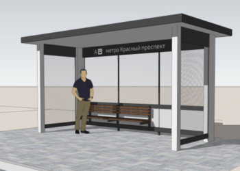 В Новосибирске ищут подрядчика на поставку 10 остановок за 10 млн рублей