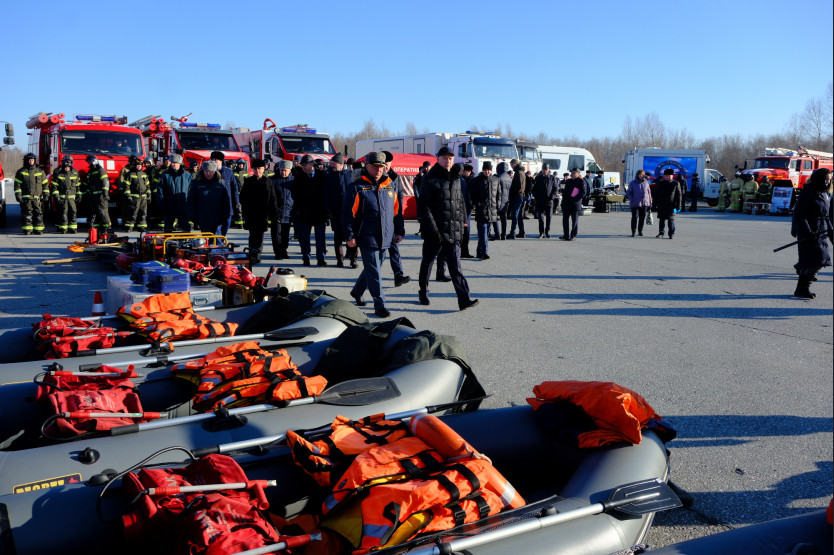 Готовность к паводкам и пожароопасному сезону проверили в Новосибирской области