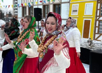 Как российские немцы отпраздновали Масленицу в Новосибирске