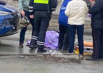 В Калининском районе водитель сбил пожилую женщину на пешеходном переходе