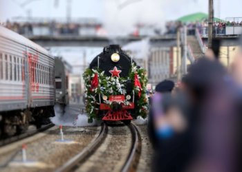 Ретропоезд «Эшелон Победы» прибудет в Новосибирск 7 мая
