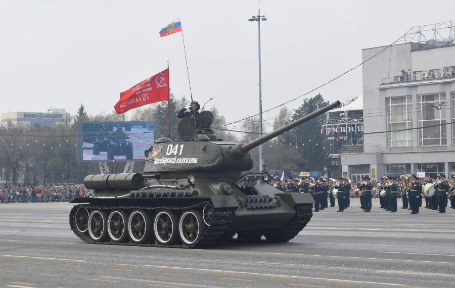 Полная программа празднования 9 Мая в Новосибирске