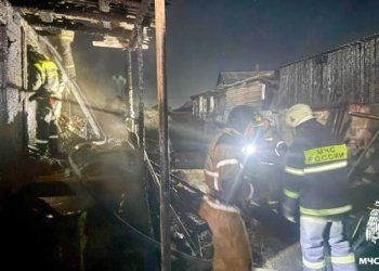 Двое детей и двое взрослых погибли в пожаре в Кузбассе