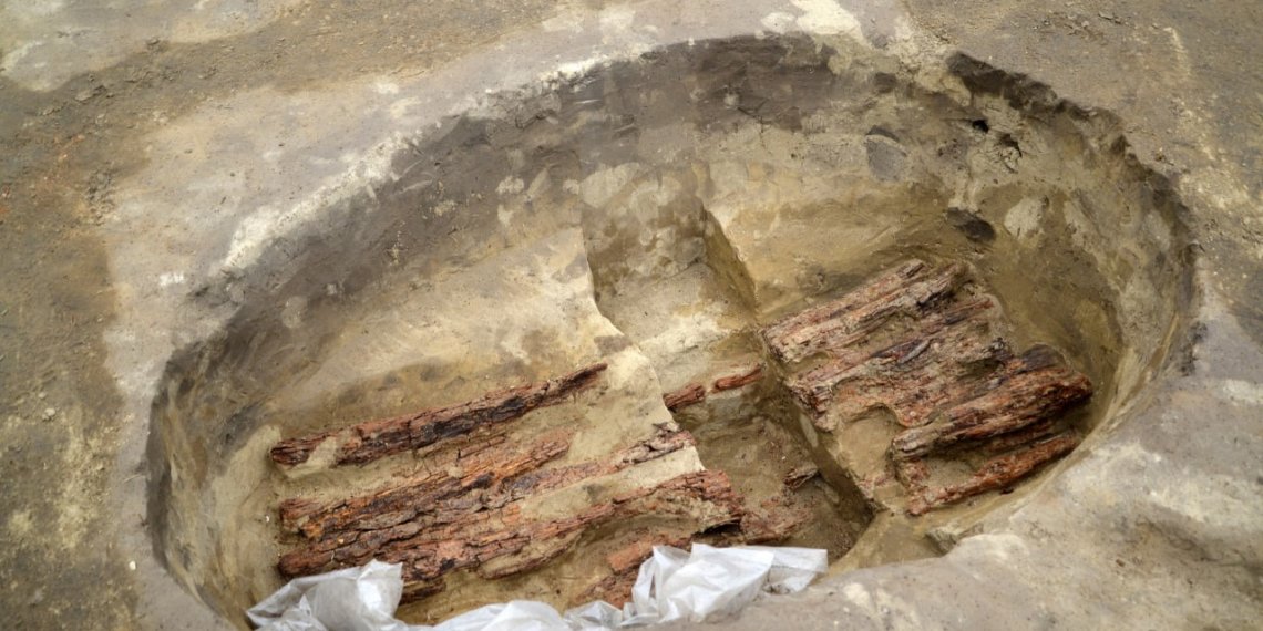 Погребение ребенка раннего железного века раскопали в Новосибирской области