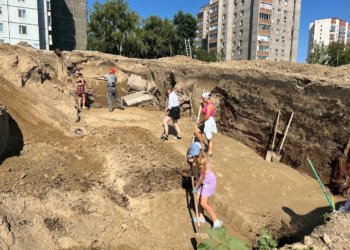 Останки взрослых и детей обнаружили археологи на месте строительства дороги в Красноярске