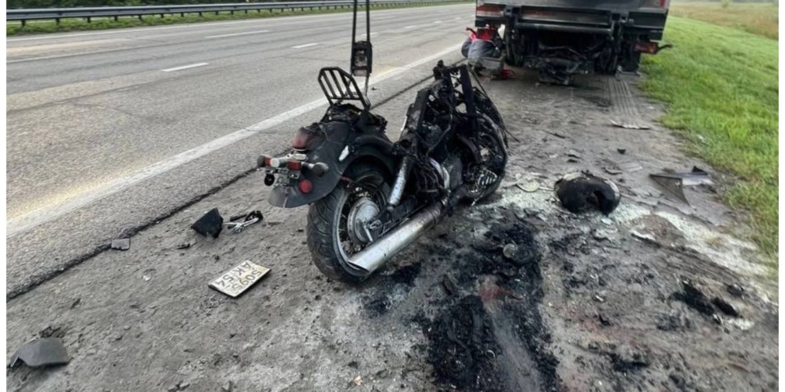Мотоциклист разбился насмерть в ужасном ДТП около Барнаула