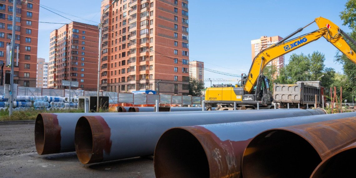 Теплоэнергетики рассказали о ходе замены труб в Новосибирске