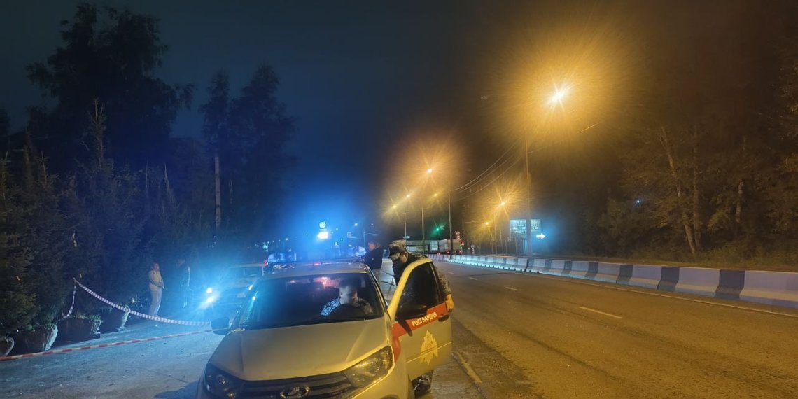 Водитель «Volvo» сбил велосипедиста на тротуаре в Новосибирске