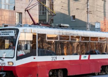 Временно изменена схема движения трамвая № 13 в Новосибирске