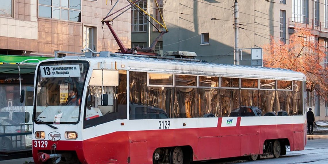 Временно изменена схема движения трамвая № 13 в Новосибирске