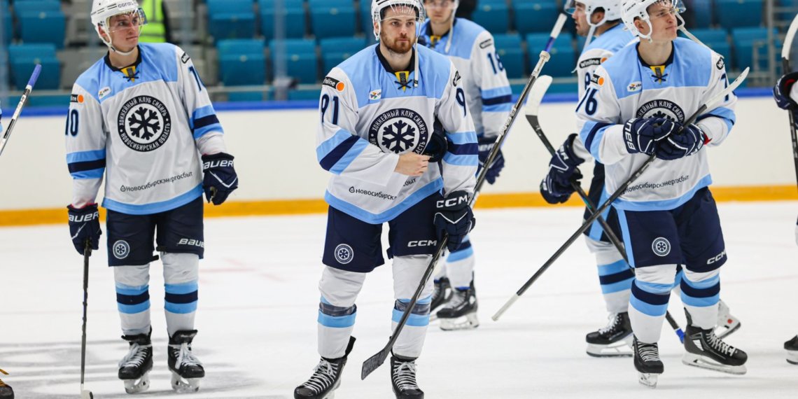 Хоккейная «Сибирь» уступила в заключительном контрольном матче перед началом сезона