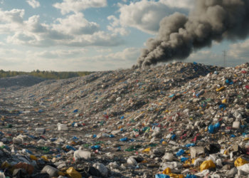 Левобережный полигон больше не принимает часть мусора из-за нехватки места в Новосибирске