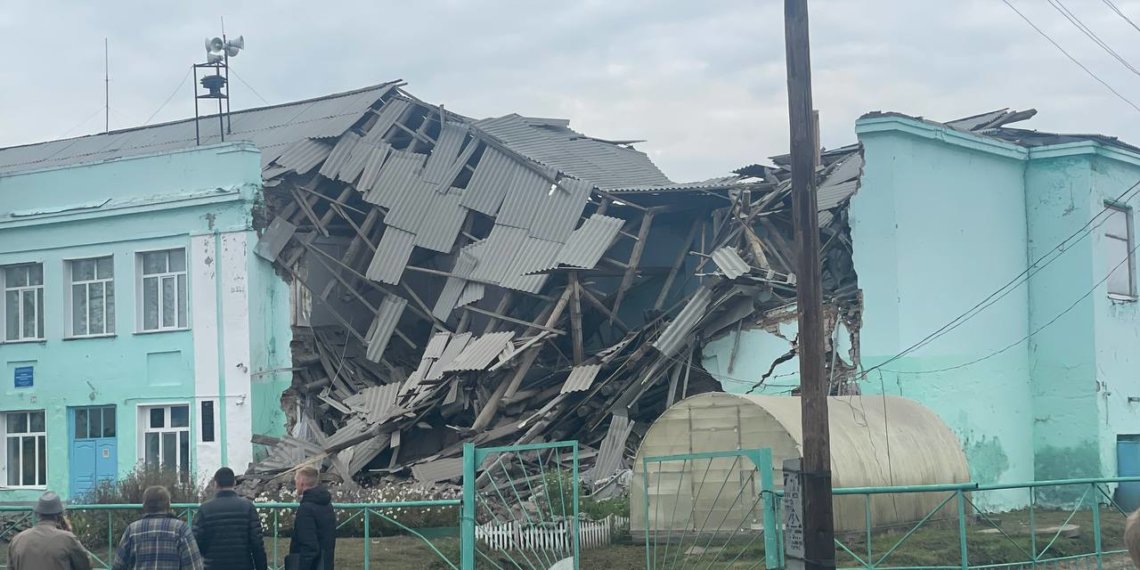 Более 10 лет не ремонтировали школу №5, обрушившуюся в Татарске