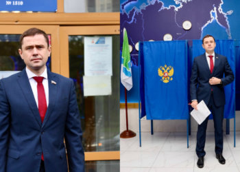 Александр Аксёненко проголосовал на выборах в Новосибирской области