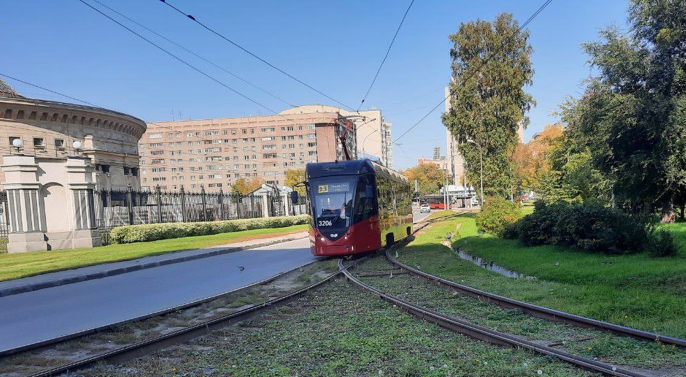 Схема движения трамвая № 13 изменится на один день