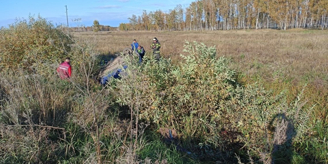 Водитель «Daewoo Matiz» слетел в кювет и погиб в Новосибирской области