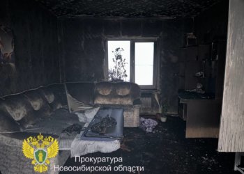Семилетняя девочка погибла при пожаре в Новосибирской области