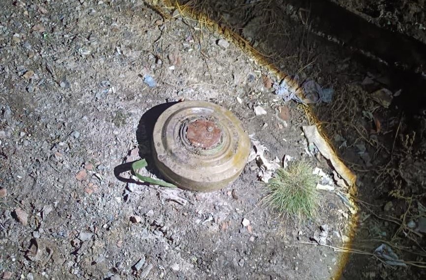 Тракторист нашел мину на свалке в Новосибирской области