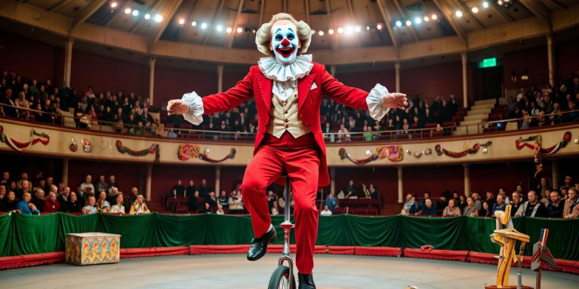 Дефицит клоунов наблюдается в России