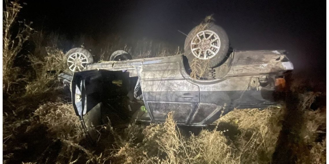 Авария на ночной трассе привела к гибели водителя