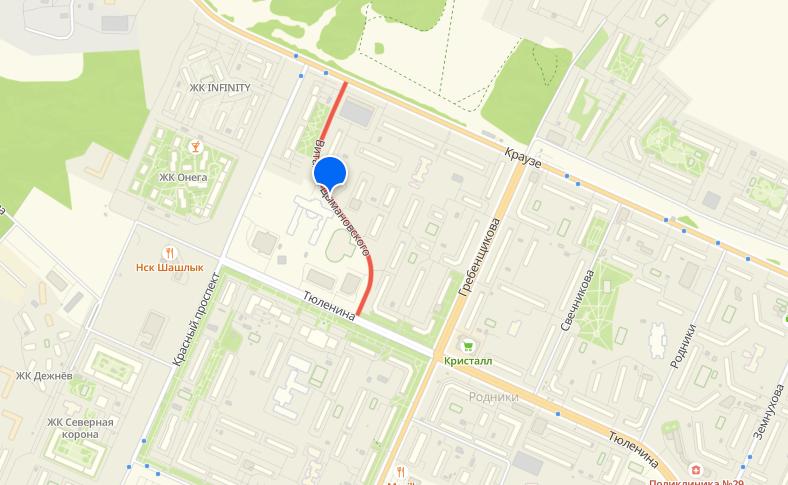 Полный запрет на парковку вводится в Калининском районе Новосибирска