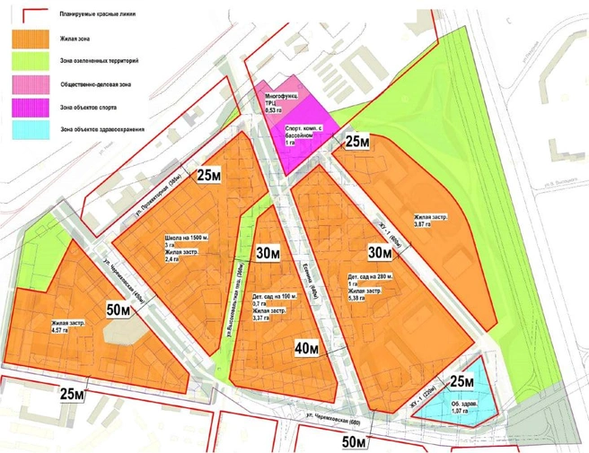 Новый микрорайон на месте частного сектора появится в Новосибирске