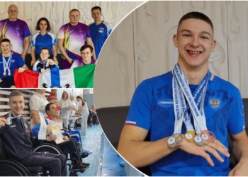 Новосибирский пловец-колясочник Максим Тюленев завоевал четыре медали на Кубке России