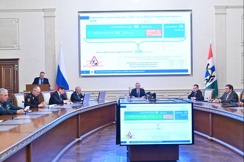 Губернатор Новосибирской области потребовал убирать снег без перерывов и выходных