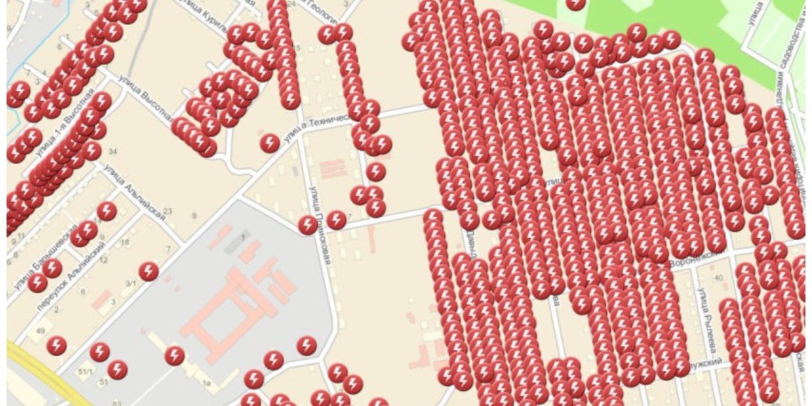 900 жилых домов остались без света в Новосибирске