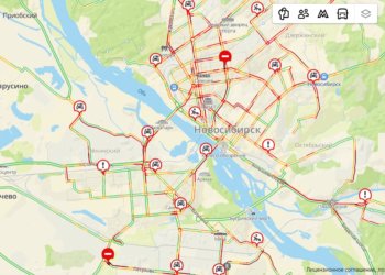 «Начальник, я опоздаю»: Новосибирск сковали 9-балльные пробки